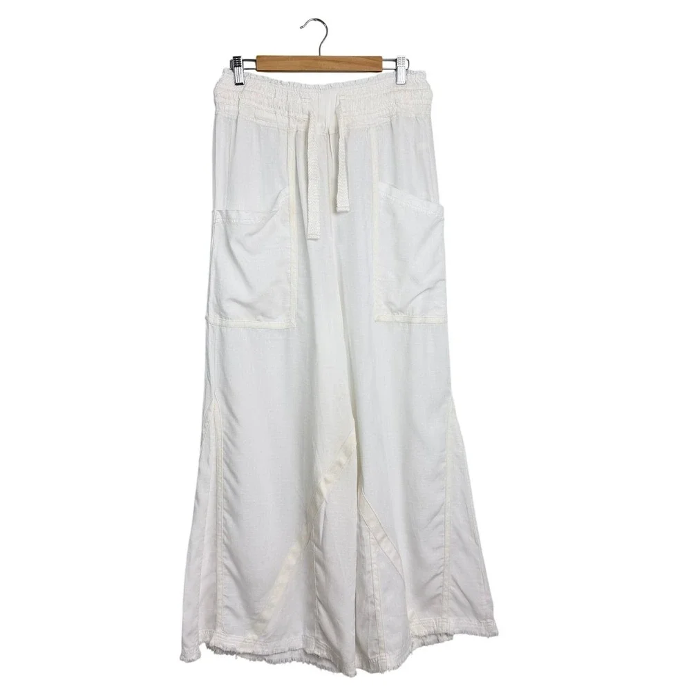 Free People Wide Leg Drawstring Pants